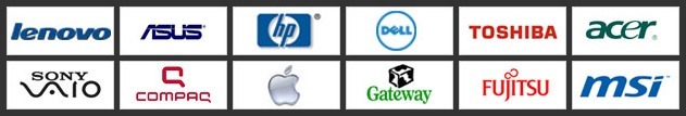 Laptop brendovi HP, Acer, Asus, MSI, Lenovo, Toshiba